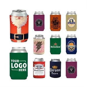 Insulated Neoprene Beer Bottle Sleeve Holder Can Coolies