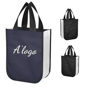 Custom Logo Customized Laminated Non-Woven Tote Bag
