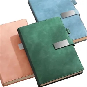 Custom Logo A5 Business Meeting Buckle Notebook