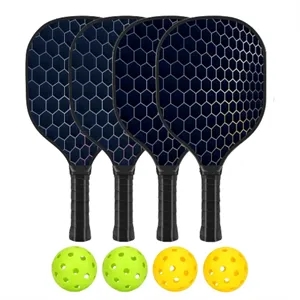 Wooden Pickleball Paddle & Ball Set w/ Kcraft Paper Box