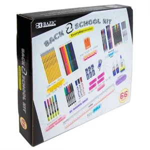 Middle School Back to School Kits - 66 Pieces K-12