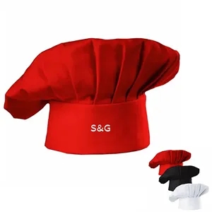 Custom Polyester/Cotton Blend Chef Cap