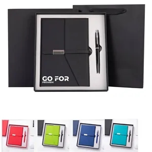 Ruled Hardcover Executive Writing Notebook Gift Set