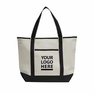 Custom Logo Promotional Heavyweight Large Boat Tote