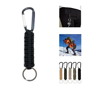 Small Carabiner Clip with Keychain