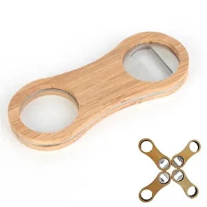 Wooden Handle Stainless Steel Beer Bottle Opener