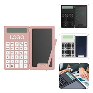 LCD Display Calculator w/Erasable Wiriting Tablet & Stylus