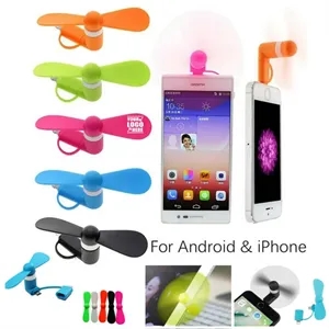 2 In 1 Cell Phone USB Fan