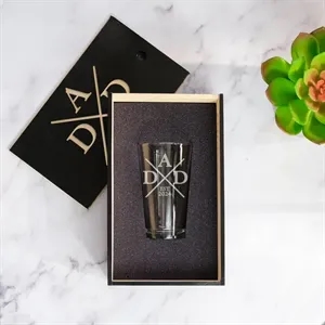 Engraved Beer Mug Gift Set - 16 oz