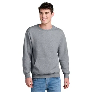 Port & Company Core Fleece Crewneck Pocket Sweatshirt