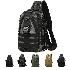 Big Military Hiking Tactical Camping Outdoor chest backpack