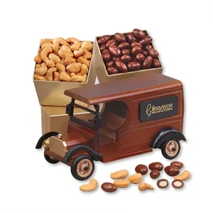 1918 Delivery Truck with Cashews & Milk Chocolate Almonds