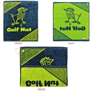 Jacquard Terry Golf Towel