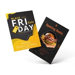 Business Flyers - Printed front only (100lb Paper Gloss)