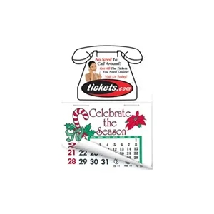 Telephone Shape Calendar Pad Sticker W/Tear Away Calendar