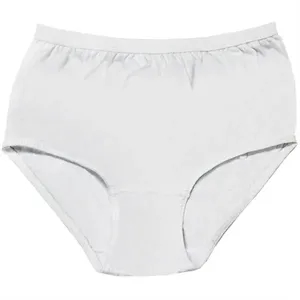 Cotton Plus Women's Panties - White Size 8