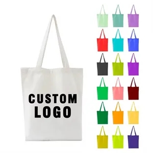 Natural Cotton Canvas Tote Bag