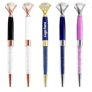 Crown Crystal Metal Pens