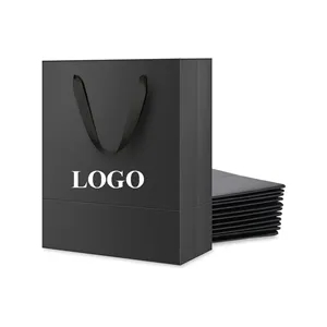 Recycled Paper Shopping Bags 8" W x 11" H x 4" D