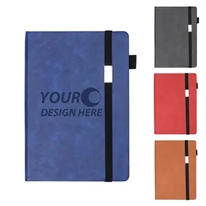 PU Leather Hardcover A5 Notebook