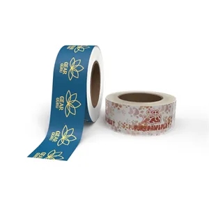 Custom Packing Tape - White or Clear 330 Foot Roll