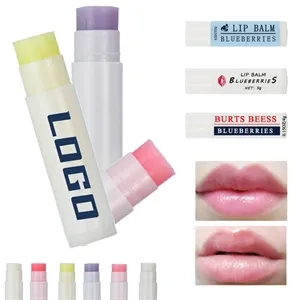 Colorful Label Natural Lip Balm MOQ100pcs