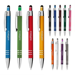 Custom Logo Caden Soft Touch Metal Stylus