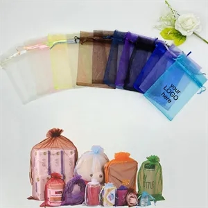 Multicolor Organza Bags