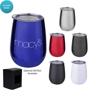 10 oz Stainless Wine Tumbler