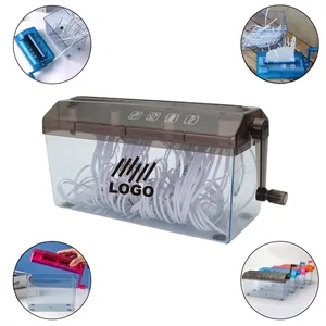 Mini Manual Paper Shredder