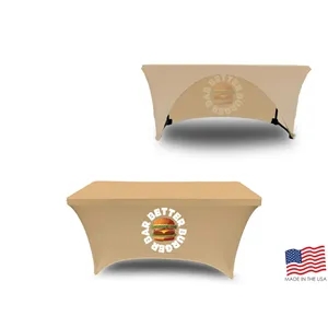 4 ft. x 24 in. 3 Sided Stretch PolyKnit™ Table Cover