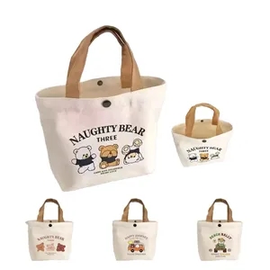 Small Versatile Handbag Lunch Box Bag Simple Tote