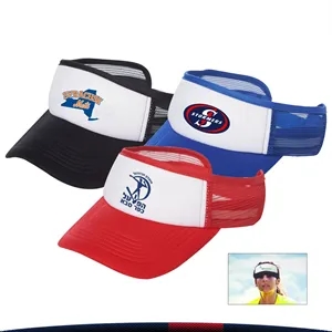 Snazzy Two Tone Polyester Visors