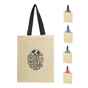 Natural Cotton Canvas Tote Bag