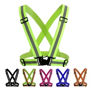 Adjustable Hi Vis Reflective Running Safety Belt