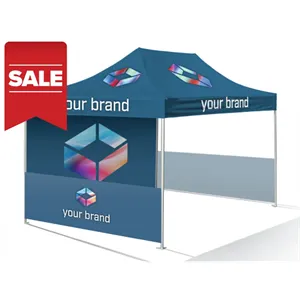 10'x15' Expo Package with Printed Top, Wall and Rail skirts