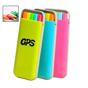 5 PCS Fluorescent Pen Set