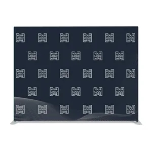 Step and Repeat Straight Pillow Case Backdrop (10ft x 8ft)