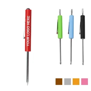 Removable Double-Headed Pen Style Screwdriver