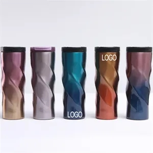 17 Oz Gradient Threaded Vacuum Mug