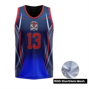 Unisex Custom Full Sublimation Basketball Jersey - 150G Shor