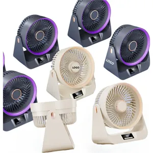 Custom Logo Intelligent Timer Desktop Fan