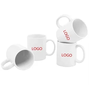 11oz  Ceramic Sublimation Mugs Blank Coffee Cup
