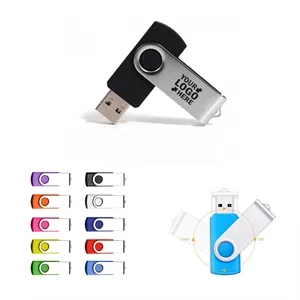 8Gb Usb 2.0 Flash Drives Swivel Memory Stick