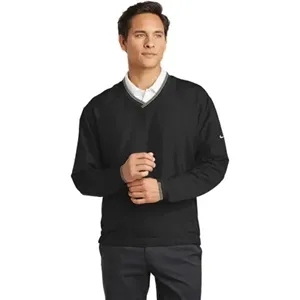 Nike Golf V-Neck Wind Shirt - Dark/All