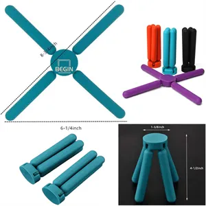 Collapsible Cross Silicone Potholder