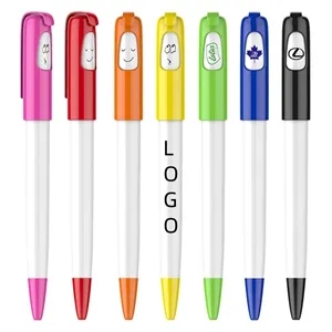 Creative Change Face Click Ballpoint Pen Customizable Logo