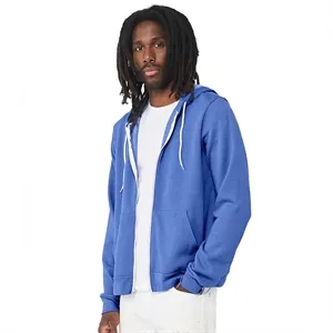 Bella+Canvas Unisex Poly-Cotton Fleece Full-Zip Hoodie