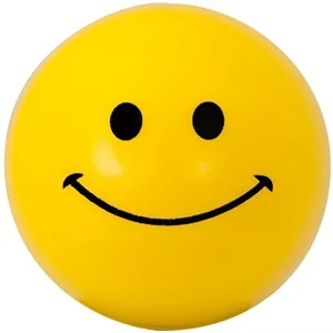 Custom Logo Smiley Face Shaped Stress Reliever