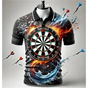 Custom Logo Custom Sublimated Youth Traditional Polo Shirt